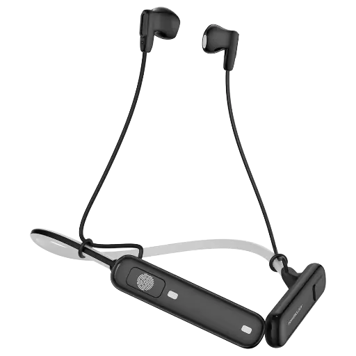 [PWA23WNKB] Powerology Voix ENC Neckband - Black