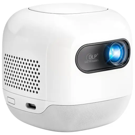 [PWMPM2WH] Powerology Mini Beam Portable Projector - White