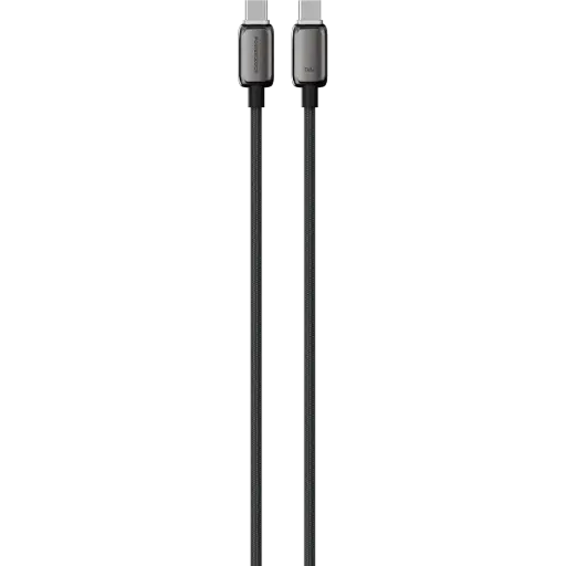 [PWDC240DGY] Powerology Zinco Series 240W USB-C Cable - Dark Gray