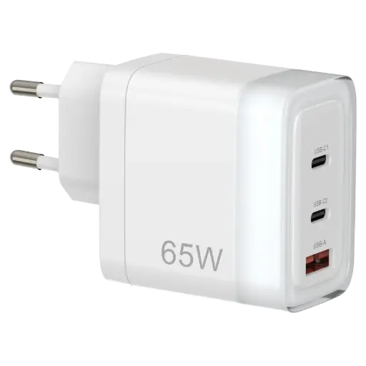 [PWFC1028EWH] Powerology Lunex Series Fast Charging Adapter - White