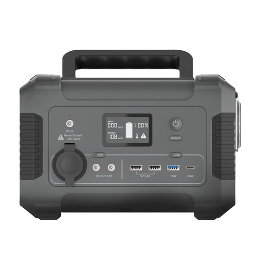 [PPBCHA08] Powerology 62500 mAh Portable Power Generator Pure Sine-Wave Output