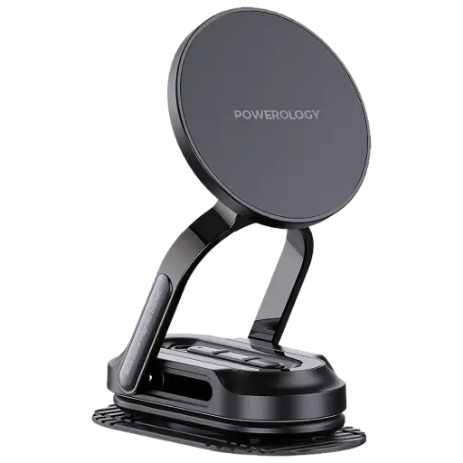 [PWSKR05BK] Powerology FlexiMount MagSafe Car Holder - Black