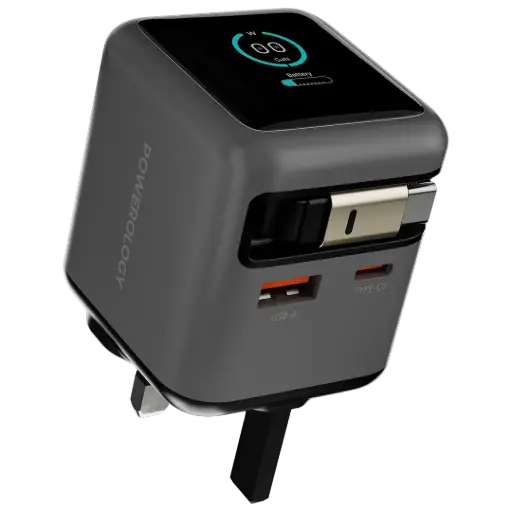 Powerology Halo Dual-Port GaN Charger 