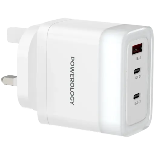 Powerology Lunex Series Fast Charging Adapter PD 65W