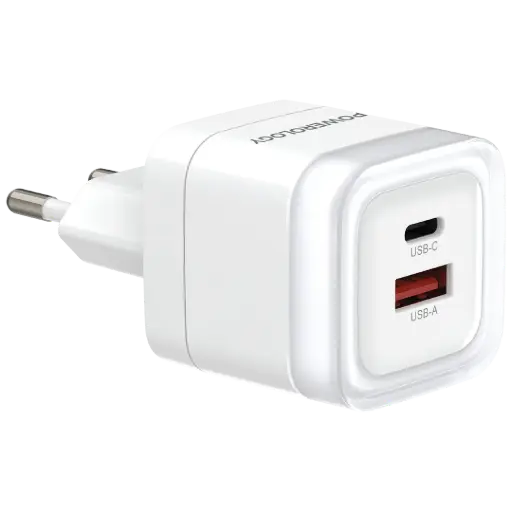 [PWFC554EWH] Powerology Lunex Series Fast Charging Adapter PD 35W - White