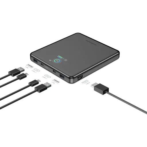 [PPBCHA89BK] Powerology VoltStream 20000mAh Power Bank - Black