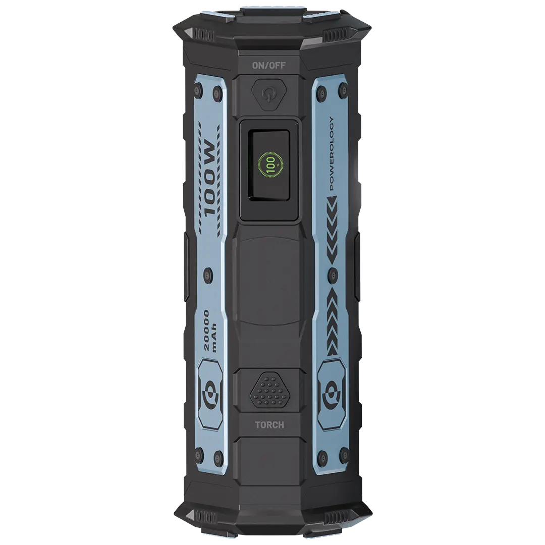Power Bank Solaire 20000mAh à Dakar - Waterproof avec 2 Ports USB et LED