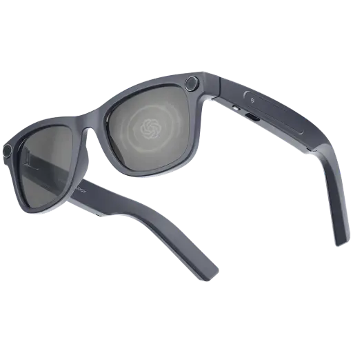 [PWAICMGY] Powerology Paganspo AI Camera Smart Glasses - Gray