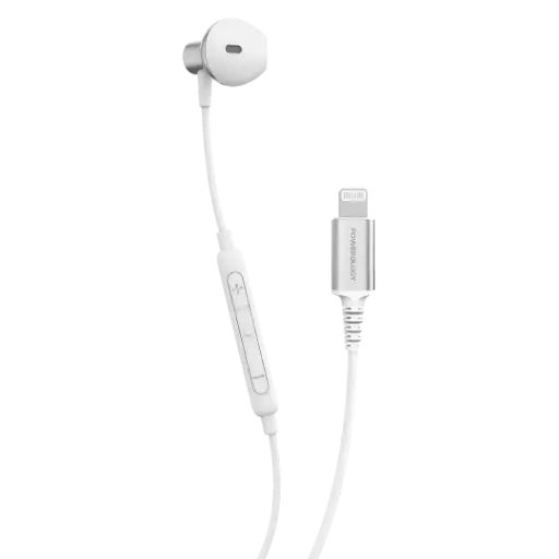 [PWMFIMOLWH] Powerology Lightning Mono Earphone for iPhone and iPad - White