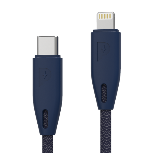 [PCAB002] Powerology Braided USB-C to Lightning Cable (2m/6ft)