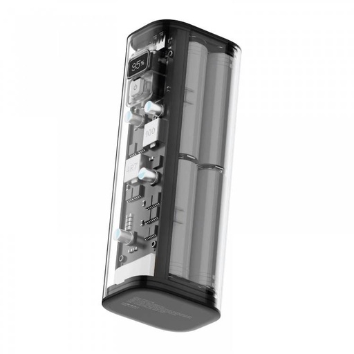 [PPBCHA16] Powerology Crystalline Series Power Bank 24000mAh PD 100W - Dark Gray